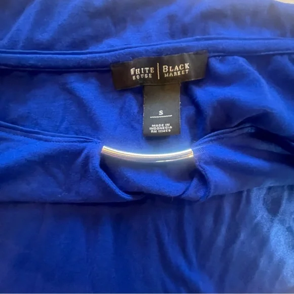 WHBM. Royal Blue w/Silver Accent. Small - Picture 12 of 12